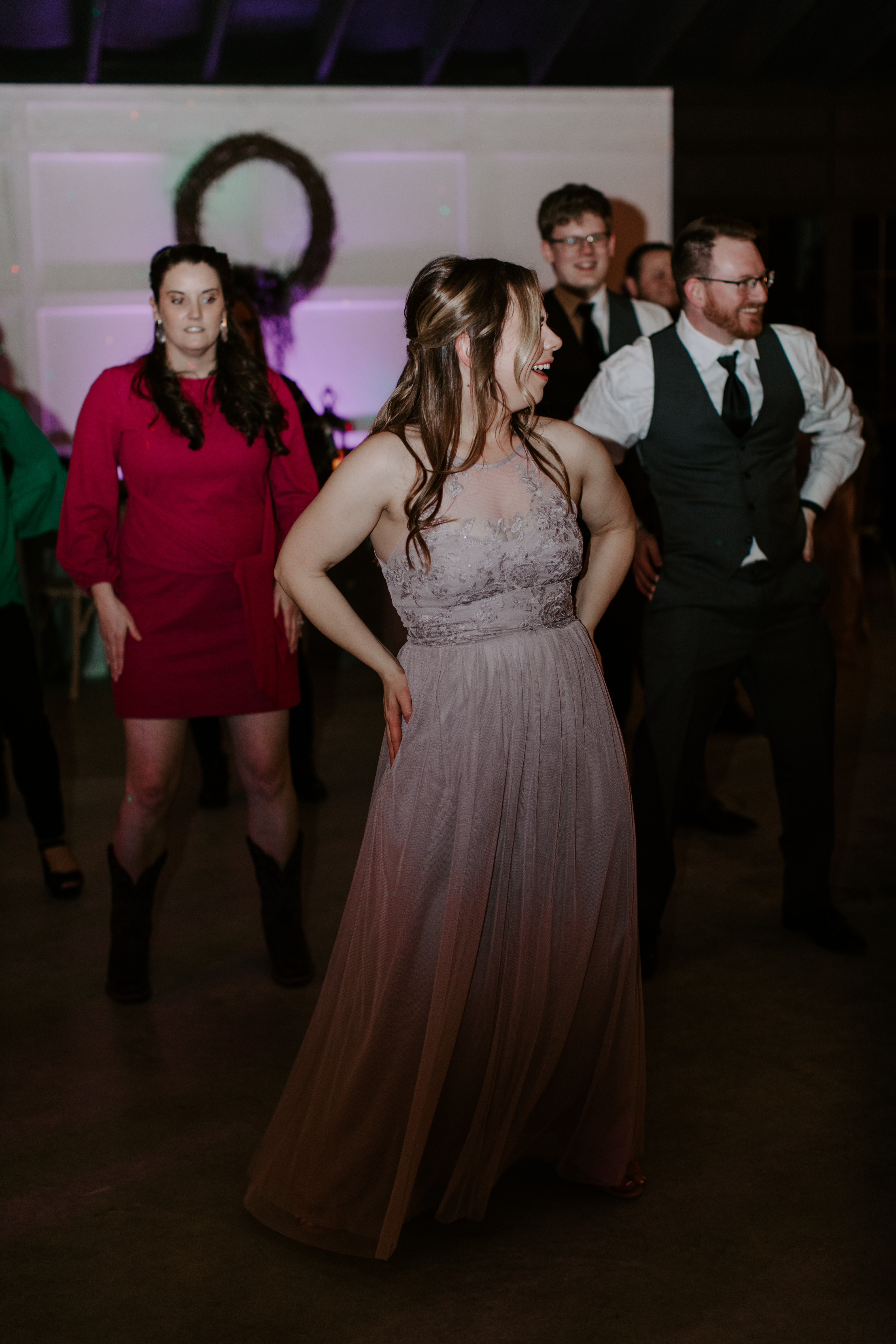 reception party dancing